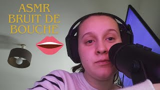 ASMR  bruit de bouche 👄   bonus triggers [upl. by Chev810]