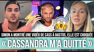 CASSANDRA QUITTE SIMON APRÈS LES RÉVÉLATIONS CHOCS DE BASTOS EN LIVE HIER 😱💔 ÉNORME CLASH 💥 [upl. by Lorenzana604]