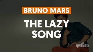 The Lazy Song  Bruno Mars aula de violão completa [upl. by Boor]