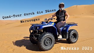 Marokko 23  15  Teil 2  QuadTour in Merzouga [upl. by Ecnarrot]