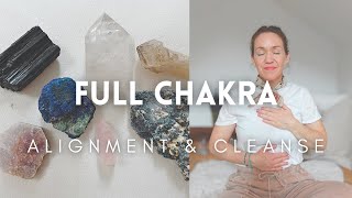 REIKI amp Crystal Healing Cleanse Balance amp Align your CHAKRAS 🪬✨ [upl. by Otaner768]