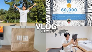 Daily Life in Japan 🇯🇵  Routine  60K Subscribers Reached  Atomic Habits  UNIQLO Haul【Vol210】 [upl. by Dylan]