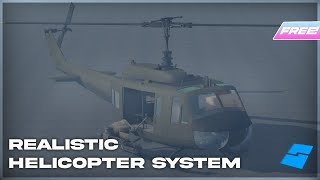 Roblox  Helicopter System FREE [upl. by Einahpetse]