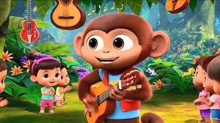 Sing Along with Coco the Monkey  Nursery Rhymes amp Kids Songs [upl. by Oiluig]