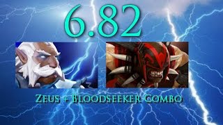 Zeus  Bloodseeker Combo  RAMPAGE [upl. by Lorenzana775]