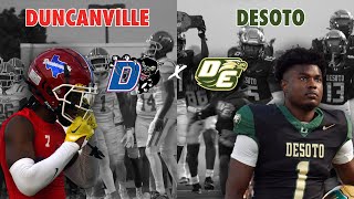 1 Duncanville vs 4 Desoto NATIONALLY RANKED GAME OF THE YEAR 2024 Texas High School Football [upl. by Elyrad]