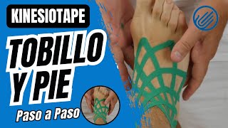 Kinesiotape para el Tobillo y Pie Curso GRATIS Técnica Paso a Paso [upl. by Donall443]