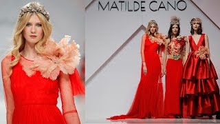 Desfile Matilde Cano Colección 2017  BBFW16 [upl. by Ailak]