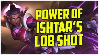 POWER OF ISHTARS LOB SHOT  S11 SMITE RANKED [upl. by Aynat]