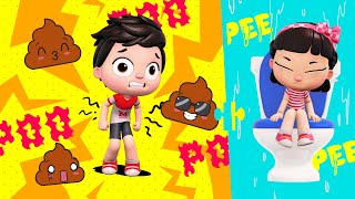 Poo Poo Song Potty Training Success Teach kids Good Habits Song appMink Kids Song amp Nursery Rhyme [upl. by Ahsiet352]