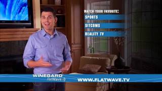 Winegard FlatWave HDTV Digital Flat Antenna [upl. by Latton]