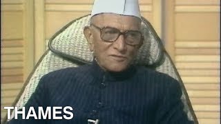 Morarji Desai interview  Prime Minister of India  India 1977 [upl. by Aneeres]