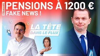 Retraites Pensions à 1200 euros itinéraire dun mensonge [upl. by Mailliwnhoj431]