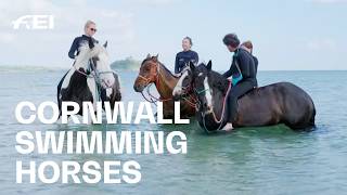 Swimming with horses  RIDE presented by Longines [upl. by Mathre]