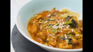 Butter Chicken with Basmati Rice amp Slivered Almonds  Family Recipes [upl. by Sprung]