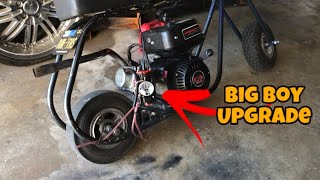 Finally Upgraded My Mini Bike Carburetor [upl. by Etnomaj496]