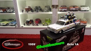 Review  118 Hotwheels Elite Ghostbusters Ecto 1A [upl. by Burnight271]