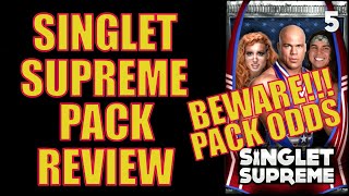 WWE 2K24 My Faction  Singlet Supreme Pack Review  Pack Odds [upl. by Hermes943]