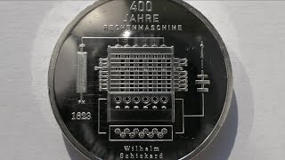 20 Euro Münze 2023  400 Jahre Rechenmaschine von Wilhelm Schickard [upl. by Etennaej754]