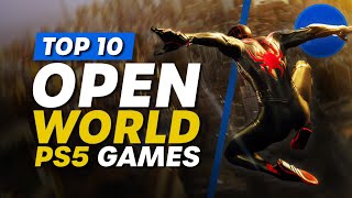 Top 10 Best Open World Games On PS5  PlayStation 5 [upl. by Bunni530]