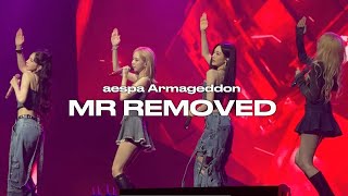 aespa  Armageddon MR Removed live from Krazy Super Concert Day 2 [upl. by Akeemat]