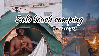 A backpacker’s beach getaway  backpacking Nigeria Vlog [upl. by Idette]