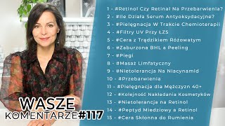 NIETOLERANCJA NA NIACYNAMID  MASAŻ LIMFATYCZNY  PIELĘGNACJA DLA MĘŻCZYZN 40 PRZEBARWIENIA WK117 [upl. by Ennovy]