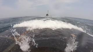 Submarine diving from the outside using a couple of GoPro cameras [upl. by Johannes124]