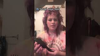 Wavy hair problems 🥲 funny comedy fyp ￼ [upl. by Idorb]