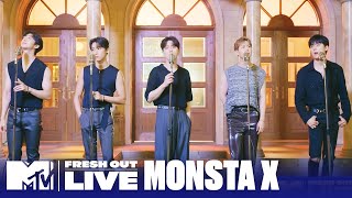 MONSTA X Performs One Day  MTVFreshOut [upl. by Ylremik501]