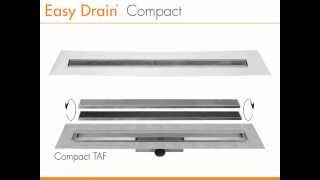 Design Duschrinnen – Easy Drain Compact Deutsch [upl. by Neelyam191]