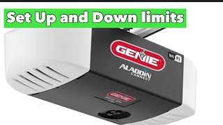 Set Up amp Down limits on Genie garage door opener [upl. by Reltuc]