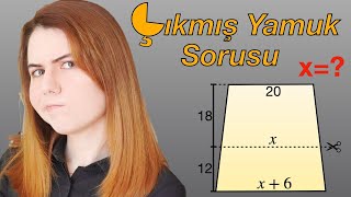 TYT Geometride Çıkmış ve Çıkabilecek Yamuk Soruları [upl. by Cordle665]