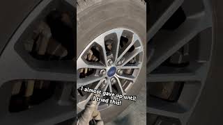 Aluminum Wheel Stuck to Hub😑 Try this✅ [upl. by Aissej636]