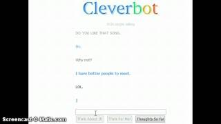 Cleverbot Conversations 1 Scary [upl. by Lezlie]