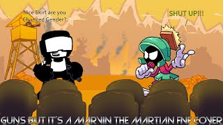 Guns But its a Marvin The Martian FNF COVER [upl. by Sansen]