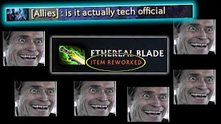 Nicely Done Valve  Techies with New Ethereal Blade 735 Patch Dota 2 [upl. by Ettereve]