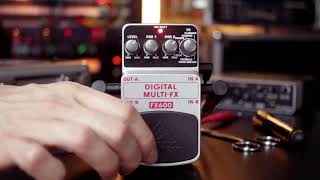 Multi Effect Pedal UNDER 25€ SOUND TEST  Behringer FX600 [upl. by Llennod969]