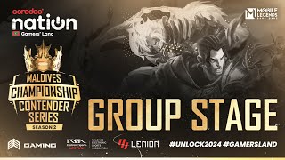 Ooredoo Nation MLBB Contender Series 2  Group 2 [upl. by Brinson]