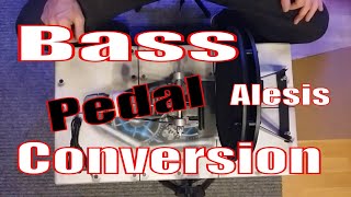 Alesis turbo mesh kit Bass drum pedal upgrade p1 [upl. by Namsaj30]