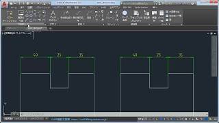 （AutoCAD Mechanical）並んでいる寸法線を結合して１つの寸法線にまとめてみました！ [upl. by Silvester]