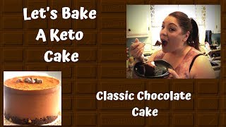 Keto Classic Chocolate Cake Recipes Sabrina E [upl. by Odessa]