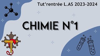 TR LAS 20232024  Cours de Chimie n°1 [upl. by Prady]