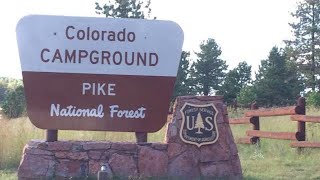 Colorado Campground Revisited  Complete Tour  Pike National Forest [upl. by Sundstrom]