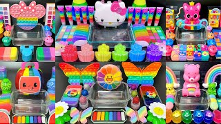 ASMR My BEST OneColor Slime Videos Collection 5Hours Most Satisfying Slime 원컬러 슬라임 베스트 모음집 [upl. by Rochette]