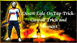 🤬Desert Egle OnTap Trick Momentspeed increase 😱🫣 statusvideofreefiregameplayfreefireclipesshorts [upl. by Norrahs]