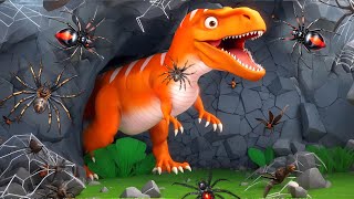 Epic Jurassic World Adventure Rescuing Dinosaurs from the Giant Spider Rampage [upl. by Calli465]