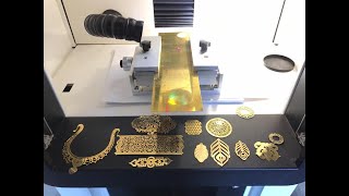 Gold Laser Cutting Machine  Jewellery Laser Machine  Gold amp Silver Jewellery Laser Cutting Machine [upl. by Eitak]