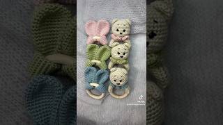 Cute eco rattles and teethers for babies ♥️ [upl. by Aimik90]