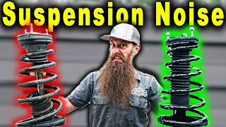 How To Fix a Noisy Suspension  Noise over Bumps [upl. by Nora]